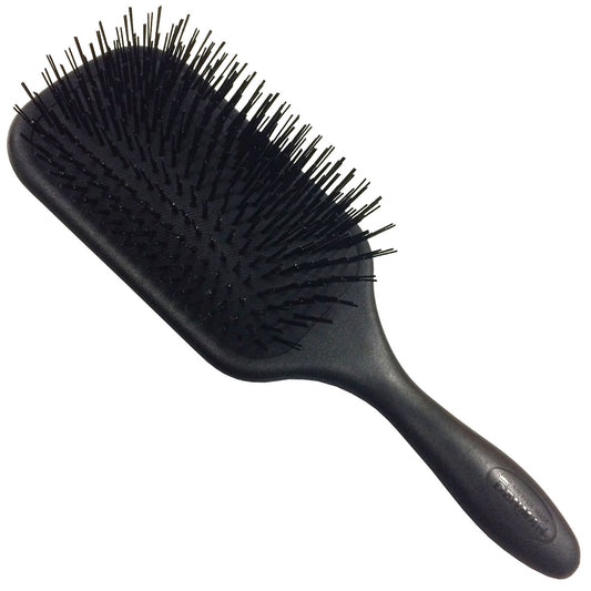 Denman D090LBLKC Premium Detangling Brush With Soft Nylon Bristles