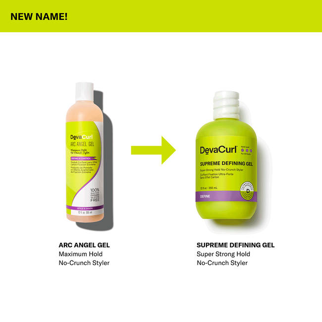 DevaCurl Supreme Defining Gel Old Vs New