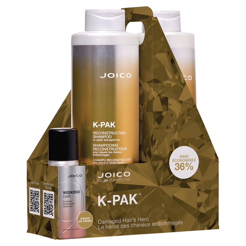 Joico K-PAK Shampoo & Conditioner Litre Duo