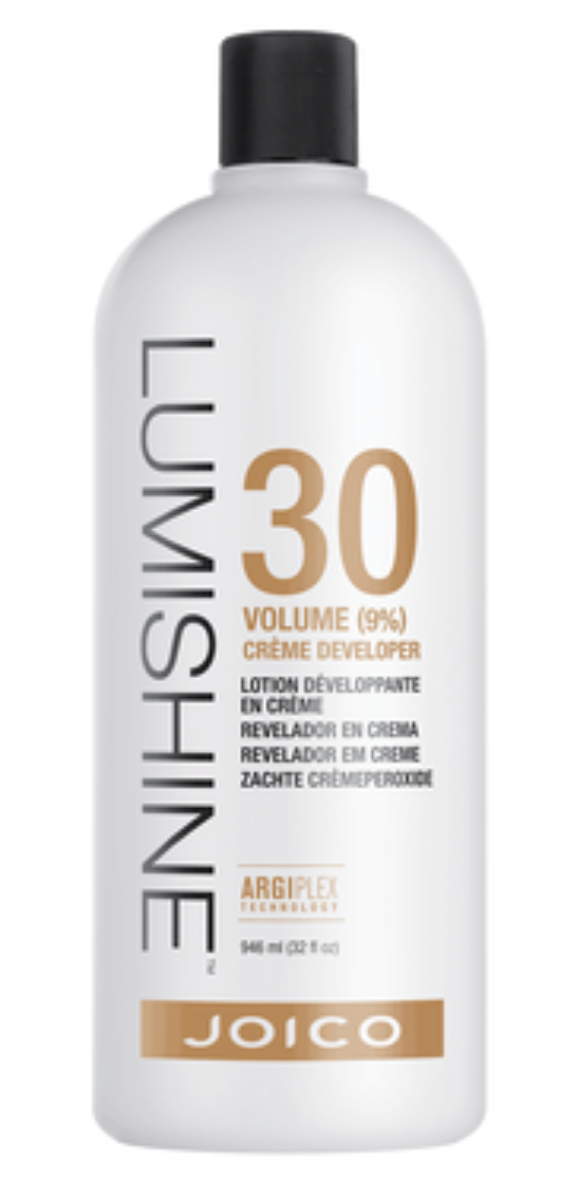 Joico Lumishine 30Volume 9% Creme Developer, 946ml / 32oz