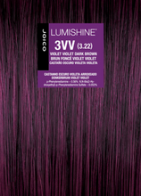 Load image into Gallery viewer, Joico Lumishine 3VV Violet Violet Dark Brown
