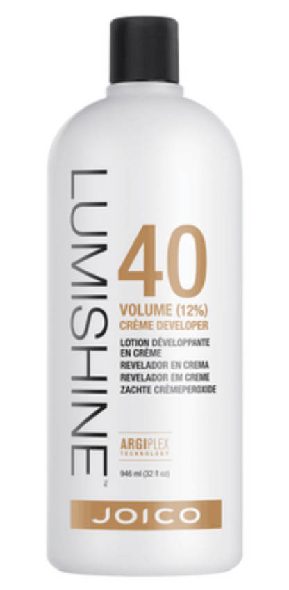 Joico Lumishine 40 Volume 12% Creme Developer, 946ml / 32oz