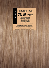 Load image into Gallery viewer, Joico Lumishine 7NW Natural Warm Medium Blonde

