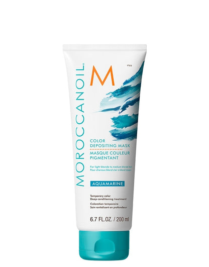 Moroccanoil Color Depositing Mask Aquamarine, 200ml