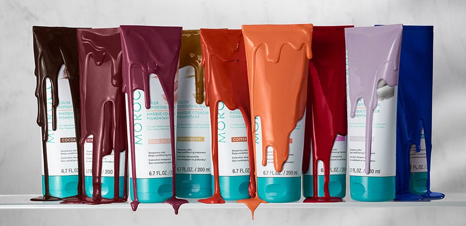 Moroccanoil Color Depositing Masks Banner