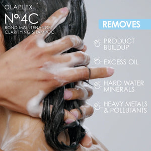 Olaplex No.4C Clarifying Shampoo Removes 