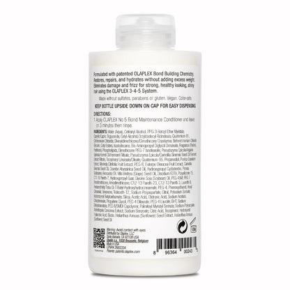 Olaplex No.5 Bond Maintenance Conditioner Ingredients