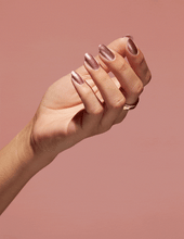 Load image into Gallery viewer, OPI Nature Strong Intensions Are Rose Gold Hand
