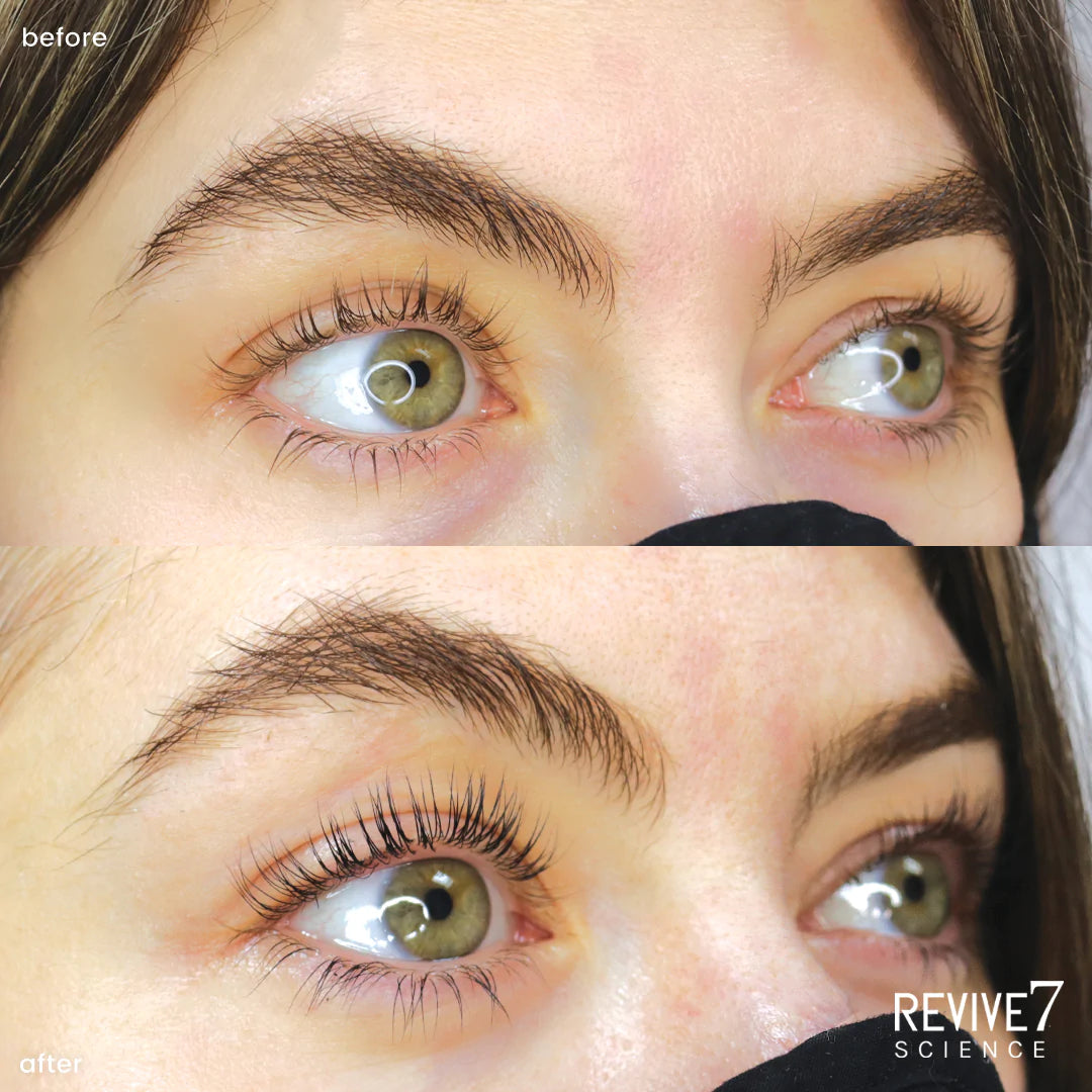 Revive7 Lash Serum Before & After Canada