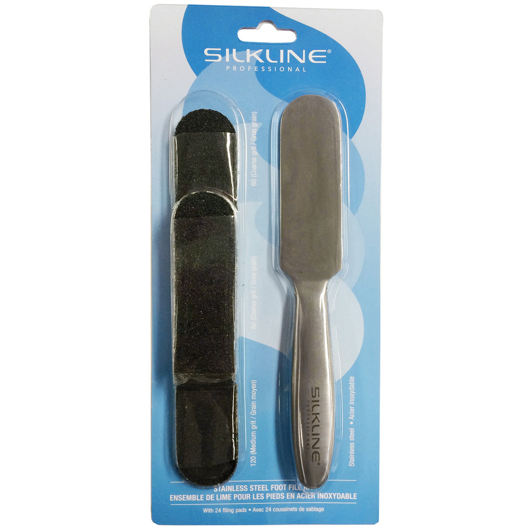 Silkline Professional Stainless Steel Foot File Canada
