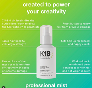 K18 Repair Mist About