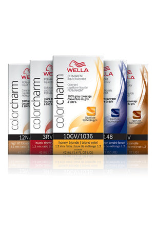 Wella (Liquid) Colour Charm - (W/WV/WR/WG) WARM (5WR - 7WG), 42ml 1.4oz