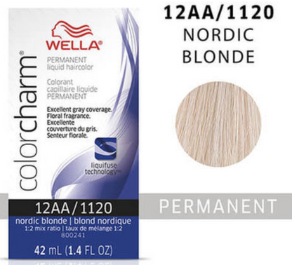 Wella (Liquid) Colour Charm - 12AA / 1120 Nordic Blonde 42ml 1.4oz