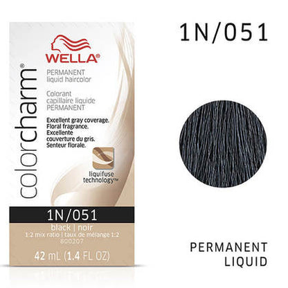Wella (Liquid) Color Charm - (N) Natural 1N/051, 42ml 1.4oz