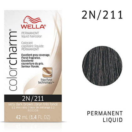 Wella (Liquid) Color Charm - (N) Natural 2N/211 42ml 1.4oz