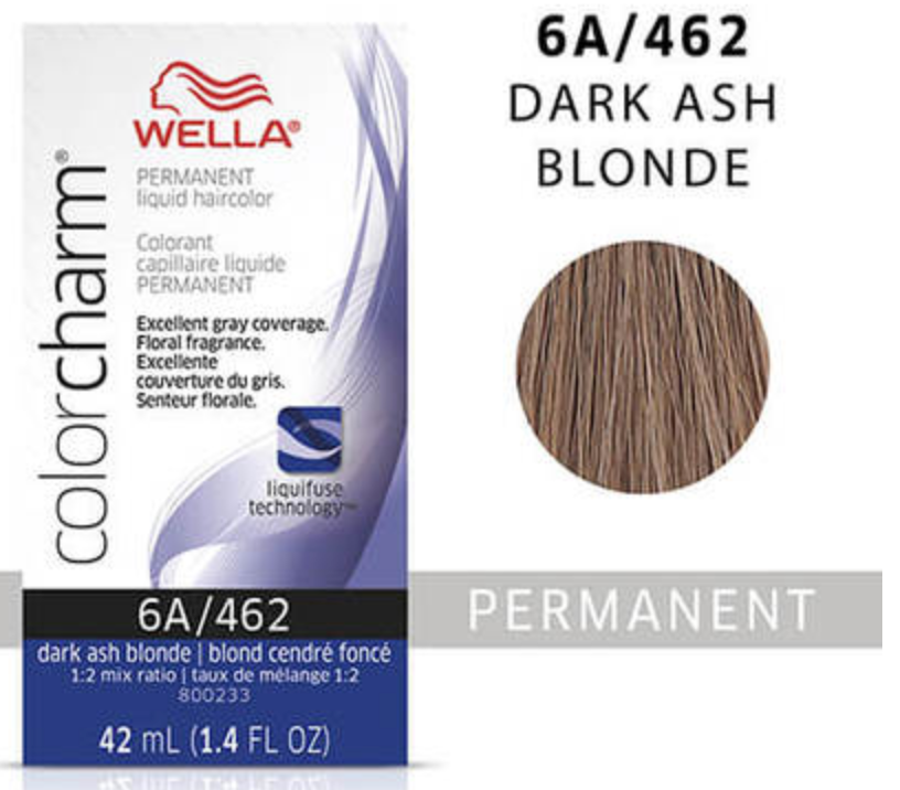 Wella (Liquid) Colour Charm - 6A / 462 Dark Ash Blonde 42ml 1.4oz