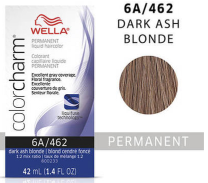 Wella (Liquid) Colour Charm - 6A / 462 Dark Ash Blonde 42ml 1.4oz