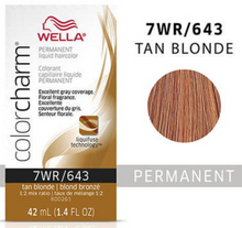 Load image into Gallery viewer, Wella (Liquid) Colour Charm - 7WR / 643 Tan Blonde 42ml 1.4oz
