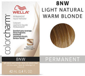 Wella (Liquid) Colour Charm - (NW) NATURAL 8NW Light Natural Warm Blonde42ml / 1.4oz
