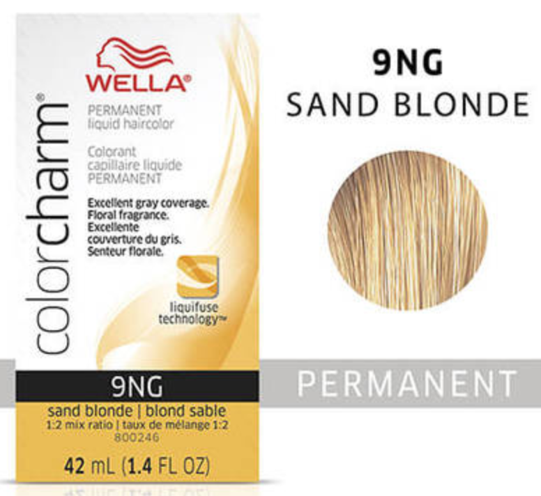 Wella (Liquid) Color Charm - (NG) GOLD 9NG Sand Blonde 42ml / 1.4oz